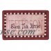 Personalized Bless This Home Doormat 17 x 27, Available in 5 Colors   563299818